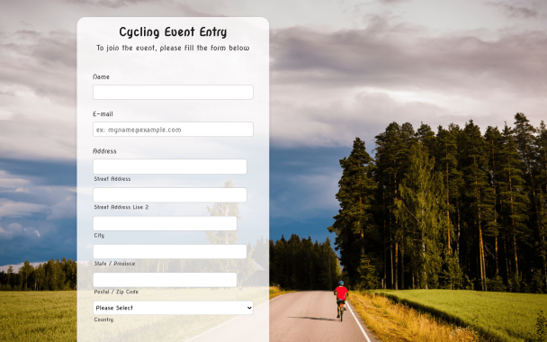 Cycling - Theme Poster