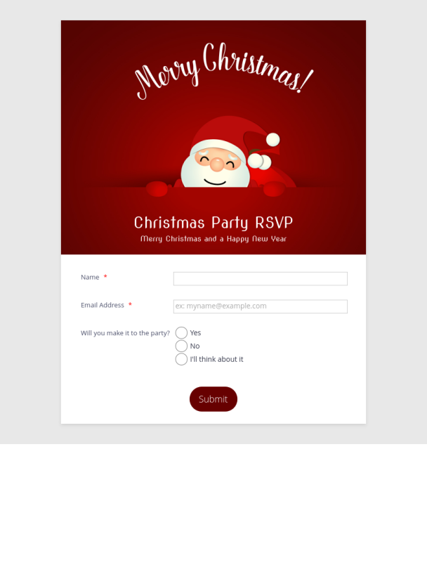 Dear Santa - Theme Poster