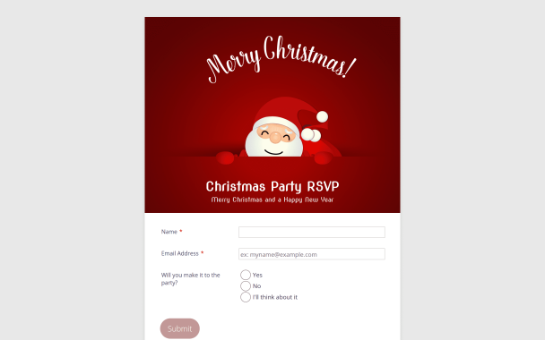 Dear Santa - Theme Poster