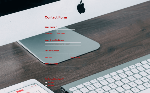 Desk Layout - Theme Poster