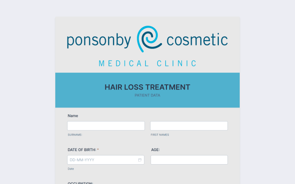 Ponsonby Cosmetic - Theme Poster