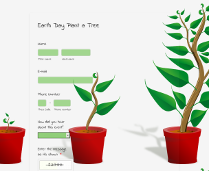 Earth Day Plant a Tree - Theme Poster