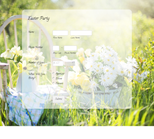 Easter Party - Theme Poster