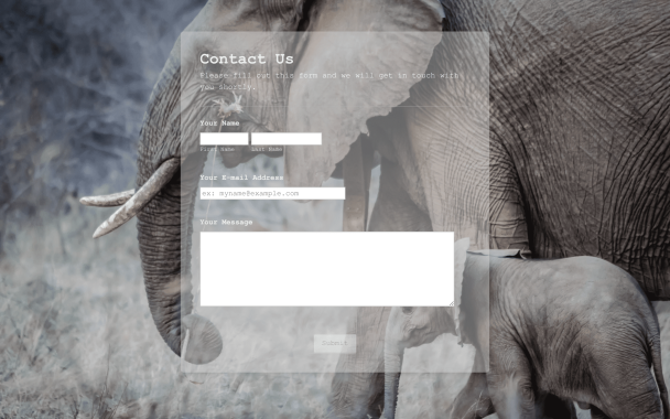 Elephant Walk - Theme Poster