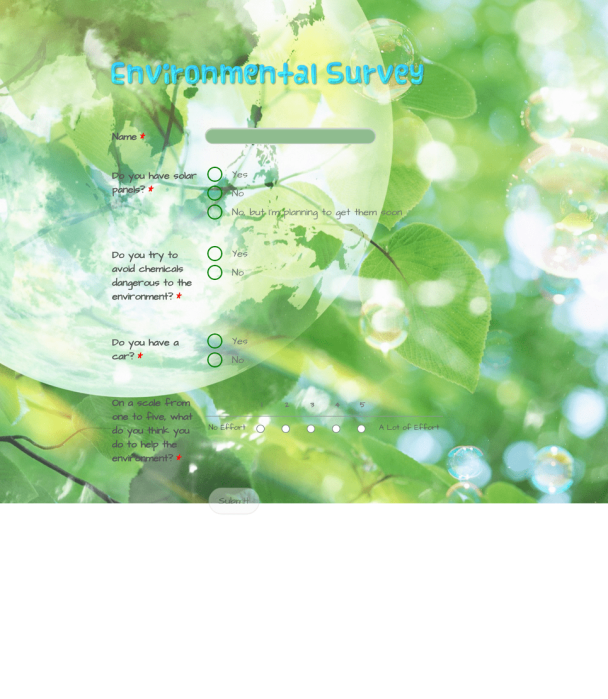 Environmental - Theme Poster