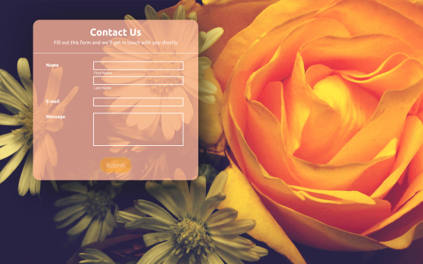 Floral Essence - Theme Poster