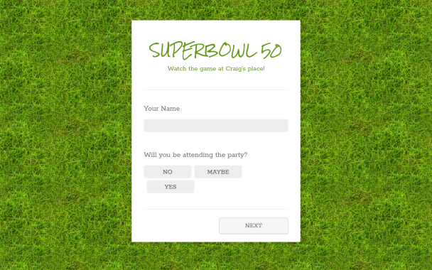 Event Form - Theme Poster