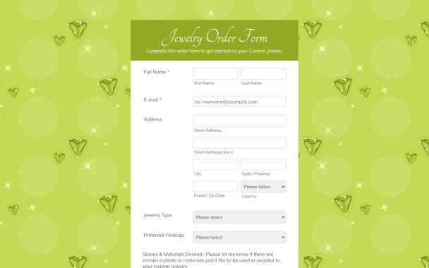 Jewelry - Theme Poster