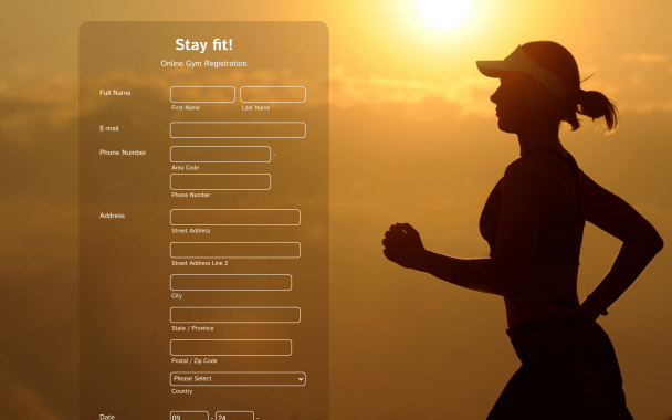 Fitness - Theme Poster