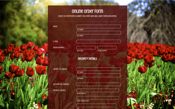 Flower Garden - Theme Poster