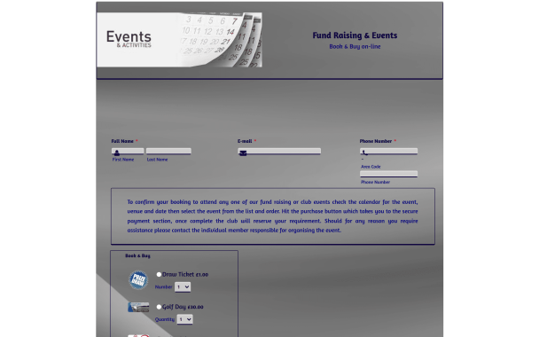 Fund Raising & Events - Theme Poster