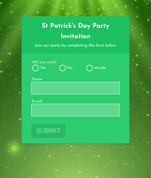 Glowing Green - Theme Poster