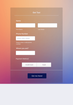 Gradient Glass - Theme Poster