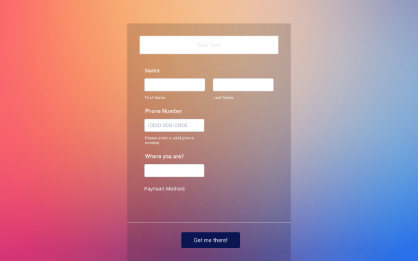 Gradient Glass - Theme Poster