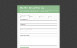 Green Headers - Theme Poster