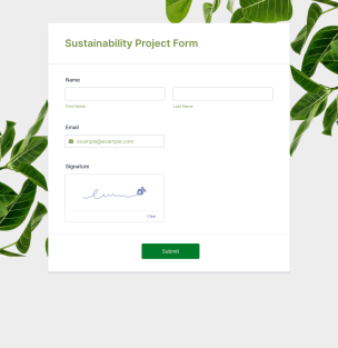 Green Nature - Theme Poster