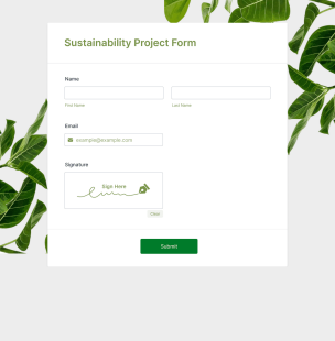 Green Nature - Theme Poster