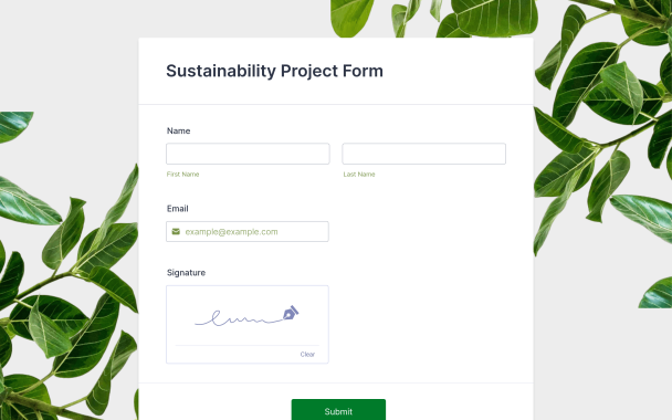 Green Nature - Theme Poster