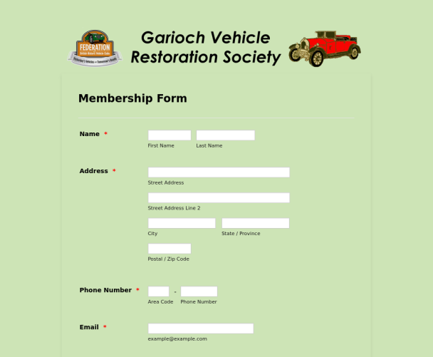 Vintage Restoration - Theme Poster