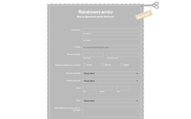 Hairdressers - Theme Poster