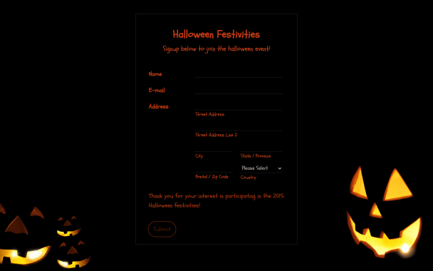 Halloween Festivities - Theme Poster