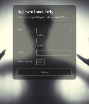 Halloween Mirror - Theme Poster