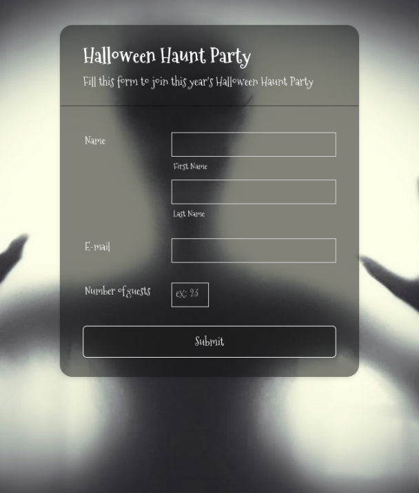 Halloween Mirror - Theme Poster