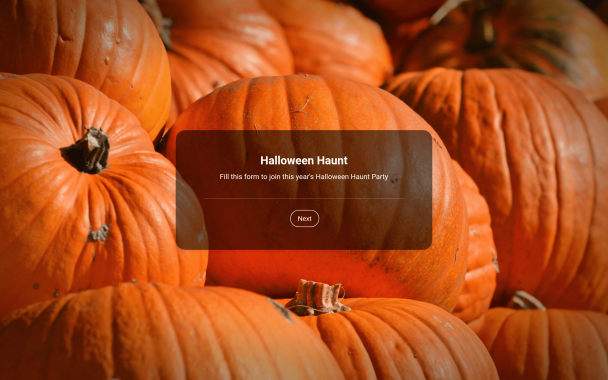 Halloween Pumpkin - Theme Poster