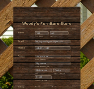 Hand Crafted Wood II - Theme Poster