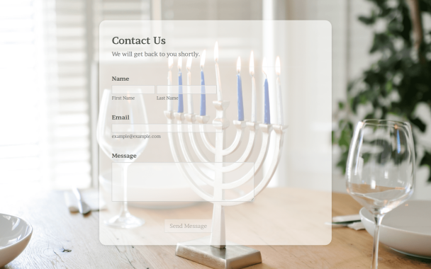 Hannukah - Theme Poster