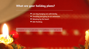 Holiday plans - Theme Poster