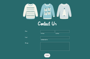 Holiday Sweatshirt - Theme Poster