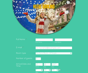 Holidays Booking - Theme Poster