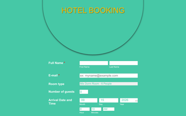 Holidays Booking - Theme Poster