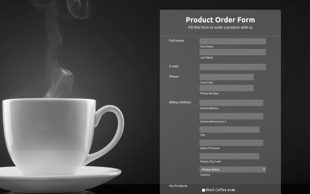 Hot Coffee - Theme Poster