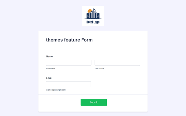 Hotel Name Email Signup Theme - Theme Poster