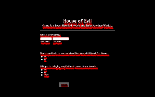 House of Evil - Theme Poster
