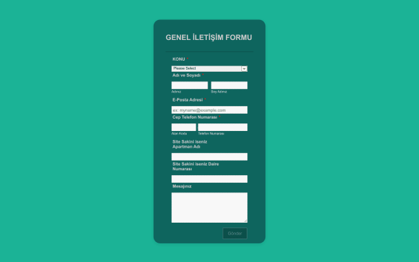 Dark Green - Theme Poster