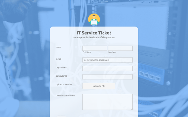 IT Service - Theme Poster