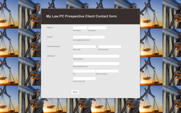 Justice Client Contact - Theme Poster