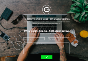 Landing Contact - Theme Poster