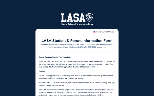 LASA - Theme Poster