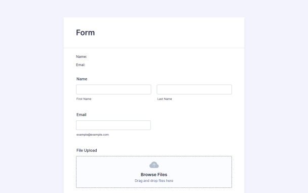 Lavender File Upload Theme - Theme Poster