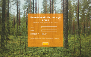 Green Forest - Theme Poster