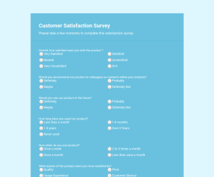 Light Survey - Theme Poster