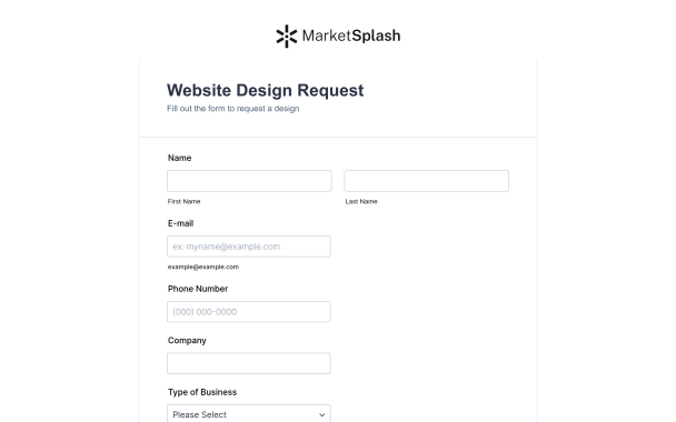 MarketSplash Default Theme - Theme Poster