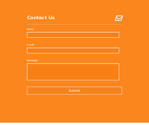 Minimal Orange - Theme Poster