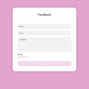 Modern Feedback - Theme Poster