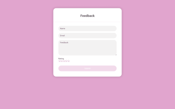 Modern Feedback - Theme Poster