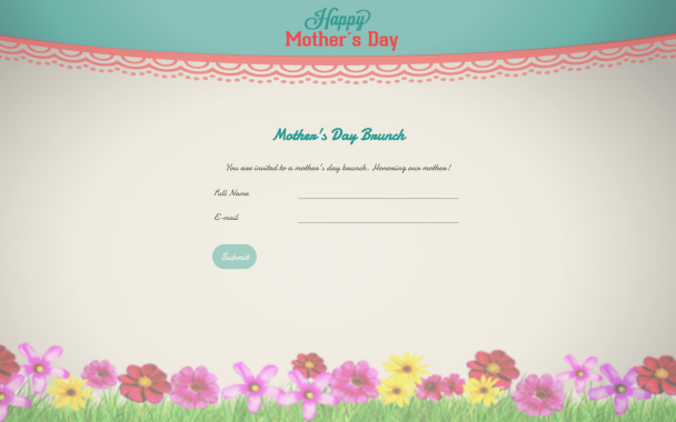 Mother's Day Card - Theme Poster